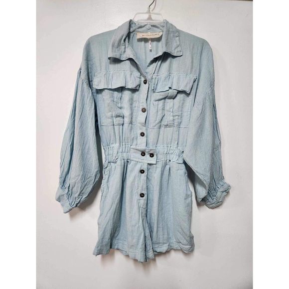 Free People Jen's Pirate Booty Satisfaction Romper Size XS. B-6 - Picture 8 of 10